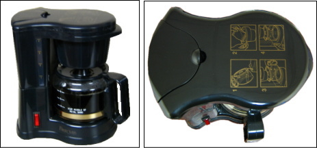 Jerdon cm430wd 4 cup coffee maker