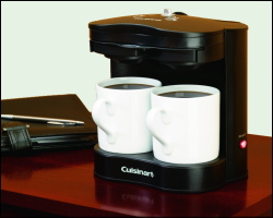 Cuisinart WCM11 2 cup pod brewer, click for more...