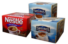 Hot Chocolate from Swiss Miss and Nestle