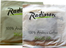 Radisson Hotel 4 cup coffee packets