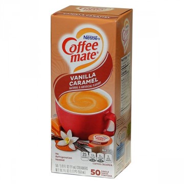 Coffee-Mate Vanilla Caramel Coffee Creamers - 50ct