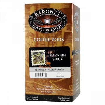 Baronet Pumpkin Spice Coffee Pods - 18ct