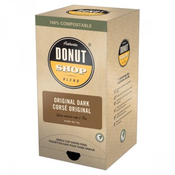 Donut Shop Original Dark Coffee Pods 16ct