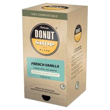 Donut Shop French Vanilla Coffee Pods 16ct