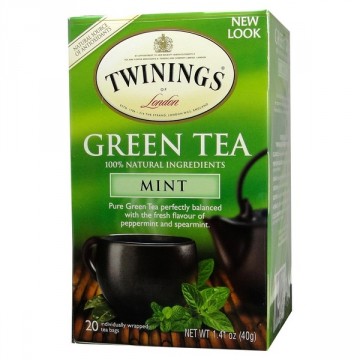 Twinings Mint Green Tea - 20ct