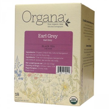 Organa Earl Grey Tea Pods - 18ct