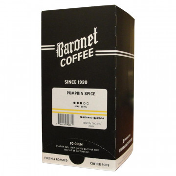 Baronet Pumpkin Spice Coffee Pods - 18ct