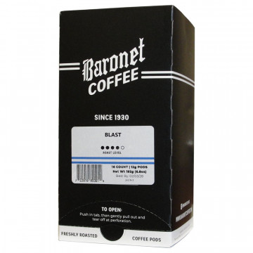 Baronet Blast Coffee Pods, 12 Grams - 16ct