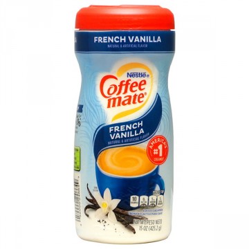 Coffee-Mate French Vanilla Powdered Coffee Creamer 15oz Canister