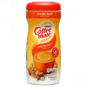 Coffee-Mate Hazelnut Powdered Coffee Creamer 15oz Canister