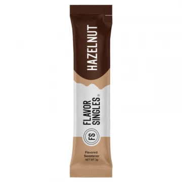 Flavor Singles - Hazelnut Flavored Sweetener 30ct