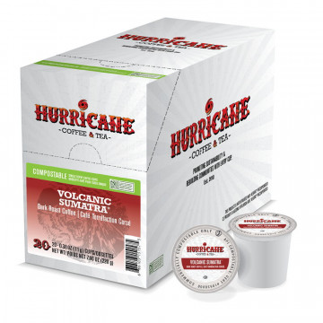 Hurricane Volcanic Sumatra Compostable Single Serve Cups - 20ct