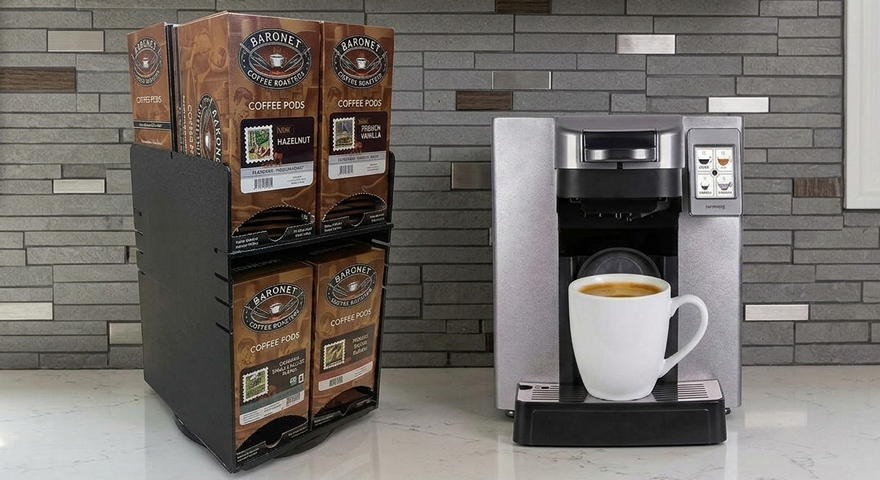 Single cup environmentally friendly coffee pods