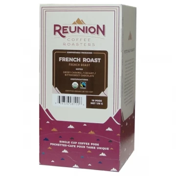 Reunion French Roast Coffee Pods 16ct
