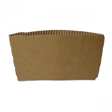 Kraft Sleeve, for 10-20 ounce paper hot cup - 1200ct