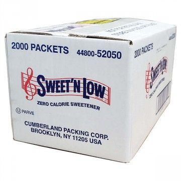 Sweet N Low Individual Packets - 2000ct