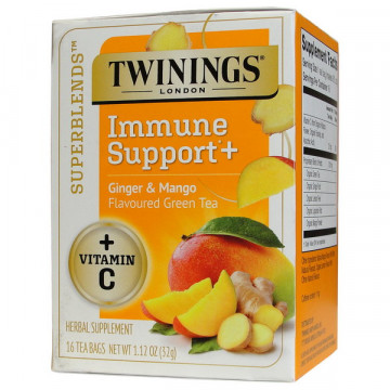 Twinings Immune Support+ Ginger & Mango Green Tea
