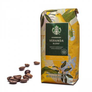 Starbucks Whole Bean Veranda Blend - Case