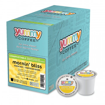 Yummy Mornin' Bliss Compostable Single Serve Cups - 20ct