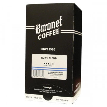 Baronet Izzys Blend Coffee Pods - 18ct