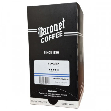 Baronet Sumatra Coffee Pods - 18ct