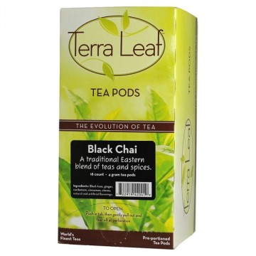 Terra Leaf Black Chai Tea Pods