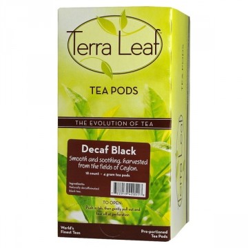 Terra Leaf Decaf Black Tea Pods