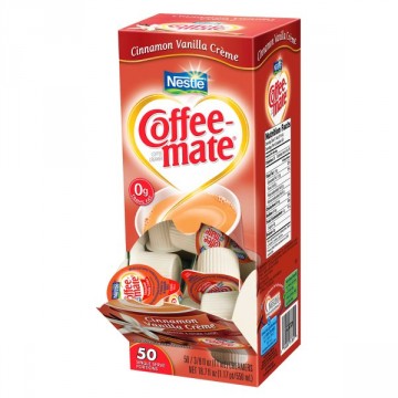 Coffee-Mate Cinnamon Vanilla Coffee Creamers - 50ct