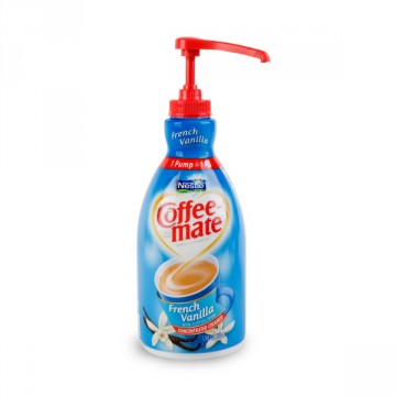 Coffee-Mate French Vanilla Pump 2/1.5 Liter Bottles (Case)