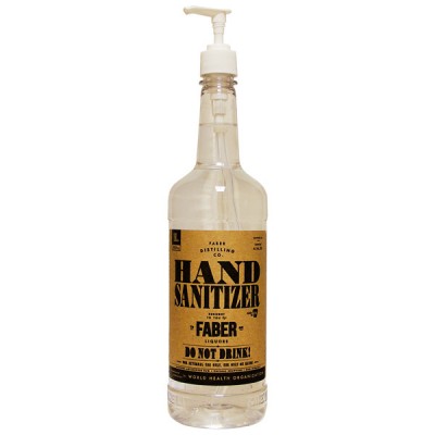 Faber Hand Sanitizer 1L Plastic w Pump