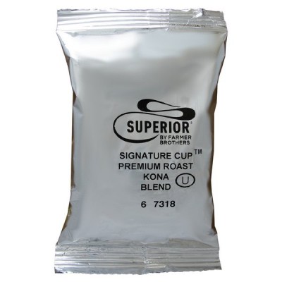 Kona Blend Ground Packets Coffee by Superior 2.5oz - 30ct