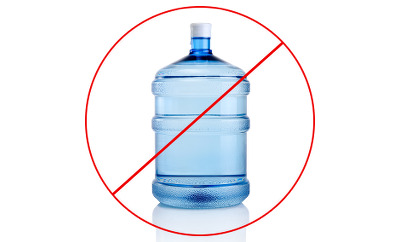Eliminate the 5 gallon water bottle
