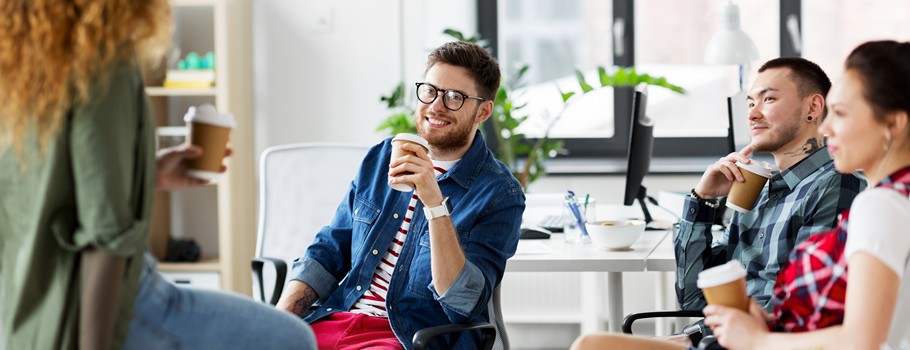 office coffee break